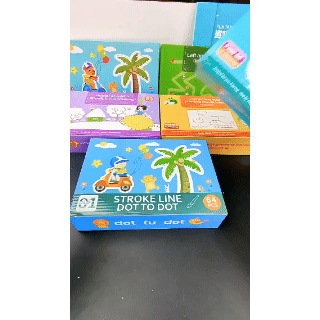 Playbino SchrijfLijn - Spelend leren schrijven - Herbruikbaar oefenboek