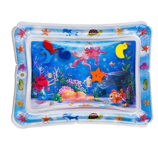 Playbino Baby Watermat – Vulbare Speelmat met Bewegende Zeediertjes