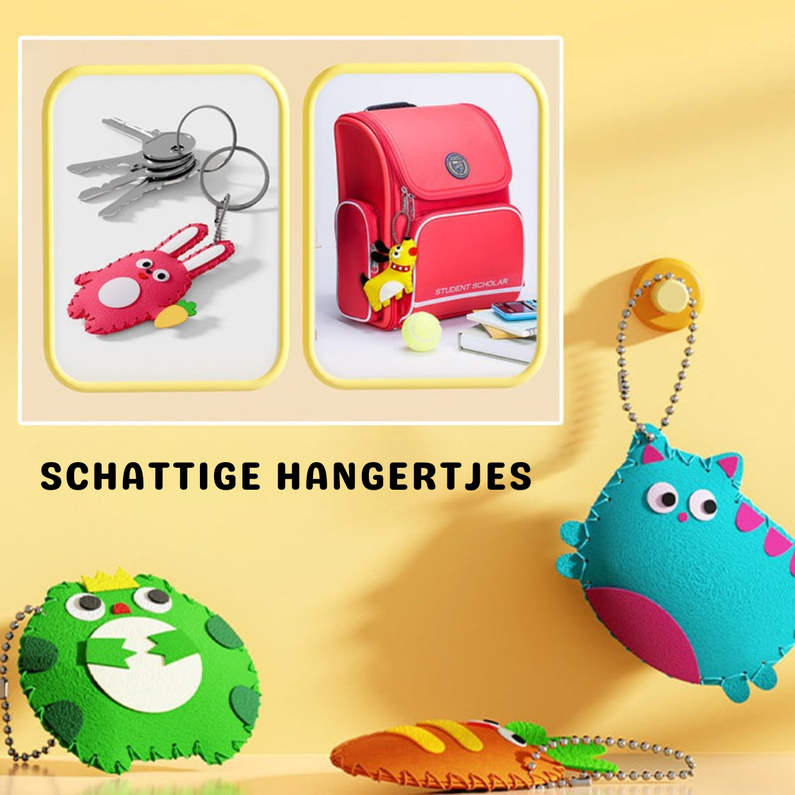 Playbino NaaiCreatie - Complete naaiset voor kinderen – Maak zelf schattige dieren