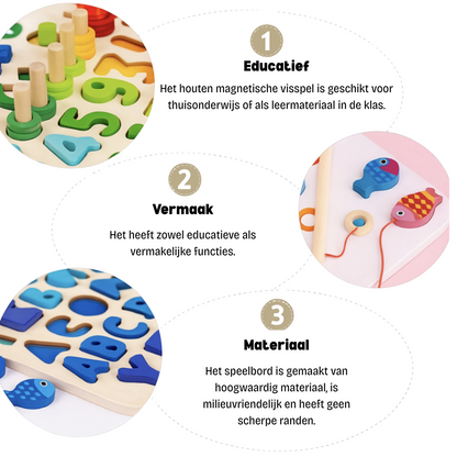 Playbino Woods - Montessori ontwikkelbord voor spelenderwijs leren