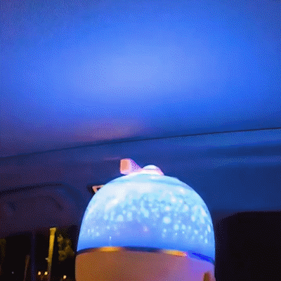 Playbino DreamProjector - Rustgevend Projectie Nachtlampje met Muziek & Timerfunctie