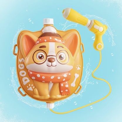 Playbino AquaBack - Waterpistool met rugzak 2 liter - Non-stop spetterplezier