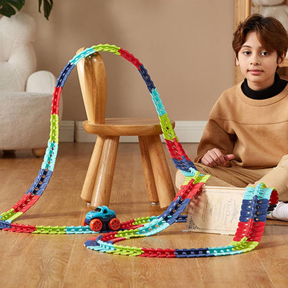 Playbino FlexiTrack - Buigbare racebaan voor creatief bouwen