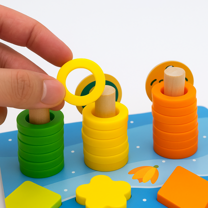 Playbino Woods - Montessori ontwikkelbord voor spelenderwijs leren