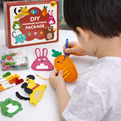 Playbino NaaiCreatie - Complete naaiset voor kinderen – Maak zelf schattige dieren