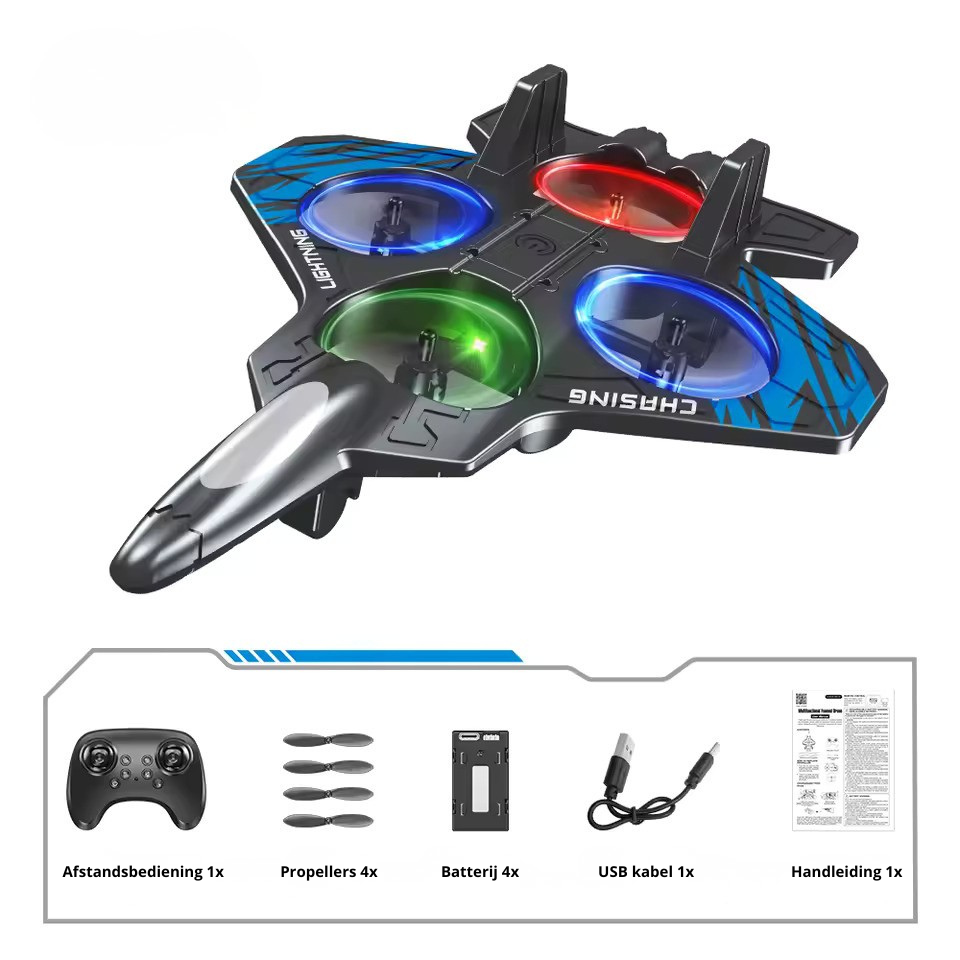 Playbino CloudCruiser - Lichtgewicht bestuurbaar vliegtuigje