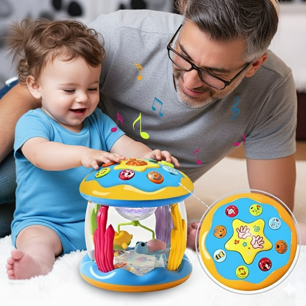 Playbino SpinMolen - Draaiende magiemolen met 8 speelmodi