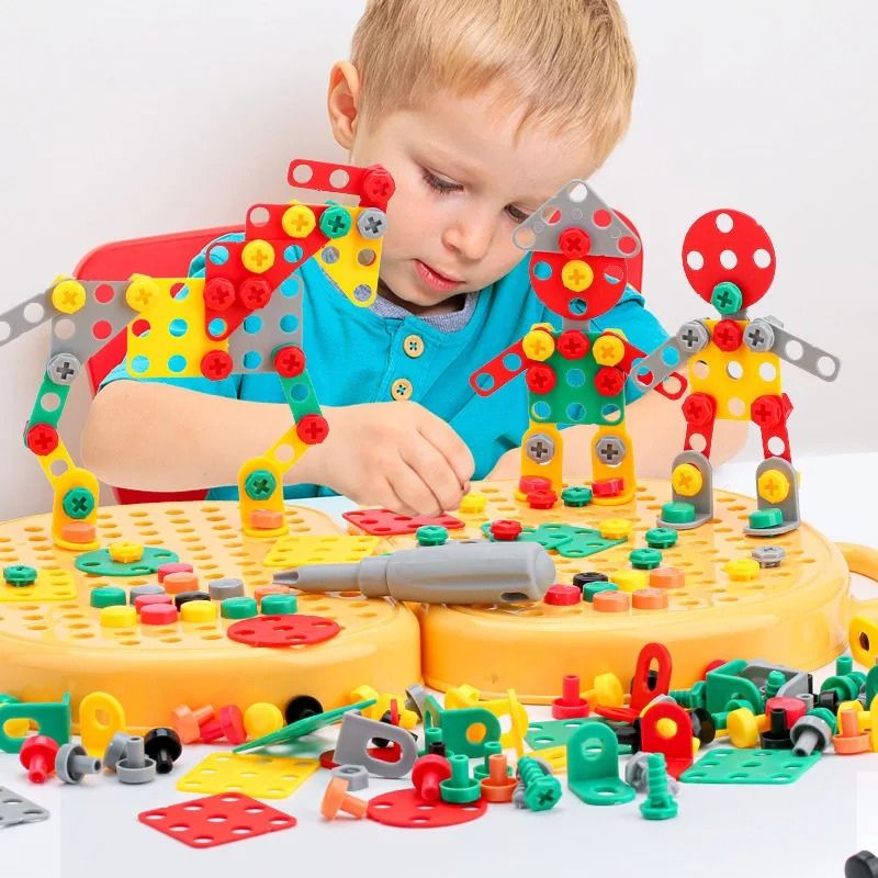 Playbino BuildMaster - Montessori bouwkoffer voor kinderen
