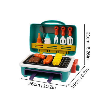 Playbino GrillMaster - Speelgoed Barbecueset met rook- en stoomeffect
