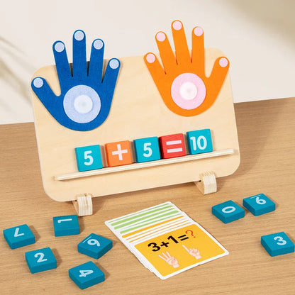 Playbino VingerTeller - Montessori telspel voor visueel cijfers leren