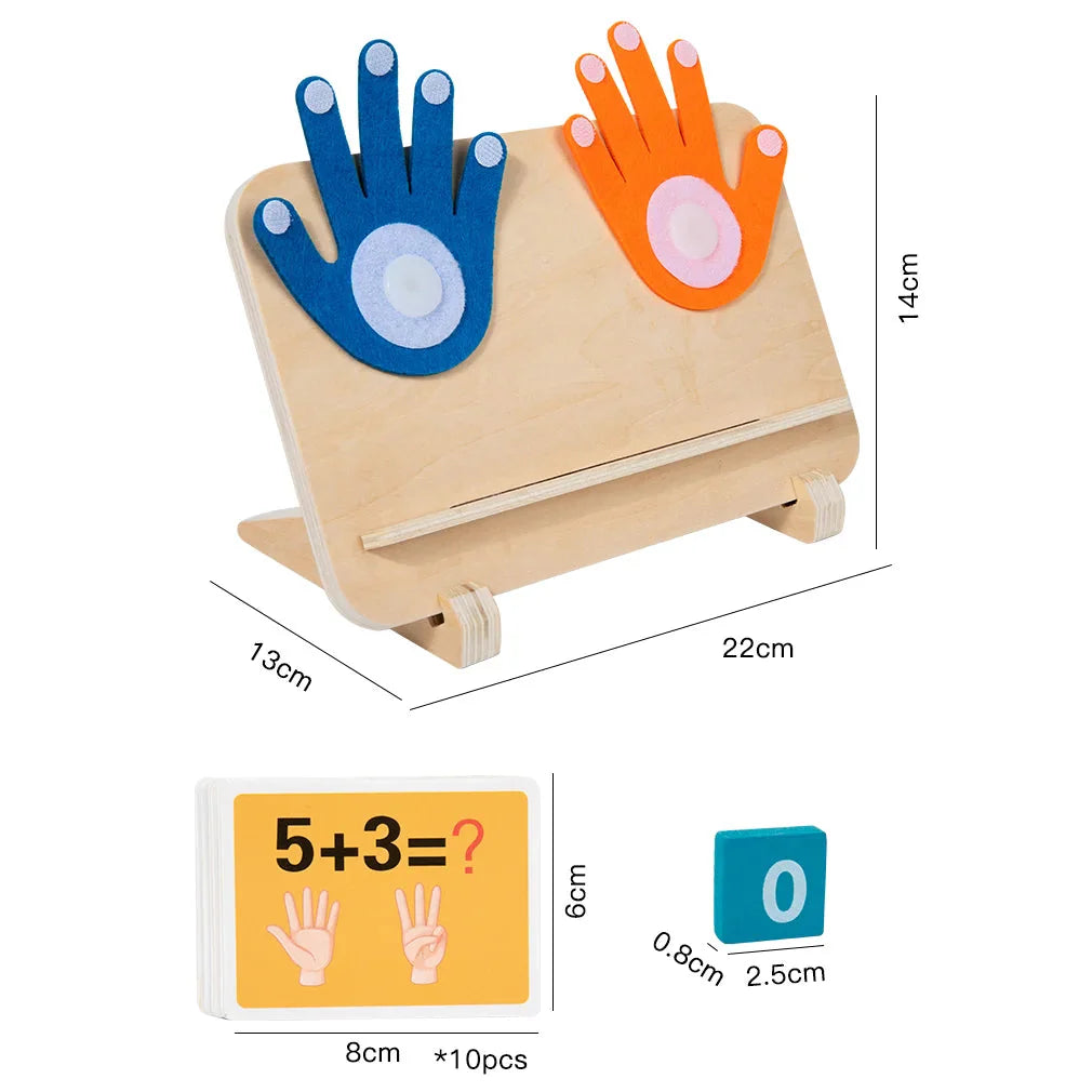 Playbino VingerTeller - Montessori telspel voor visueel cijfers leren