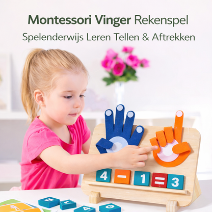 Playbino VingerTeller - Montessori telspel voor visueel cijfers leren