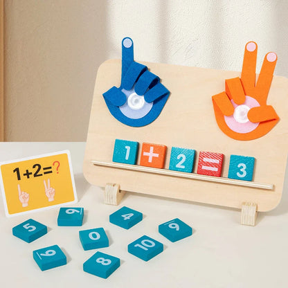 Playbino VingerTeller - Montessori telspel voor visueel cijfers leren