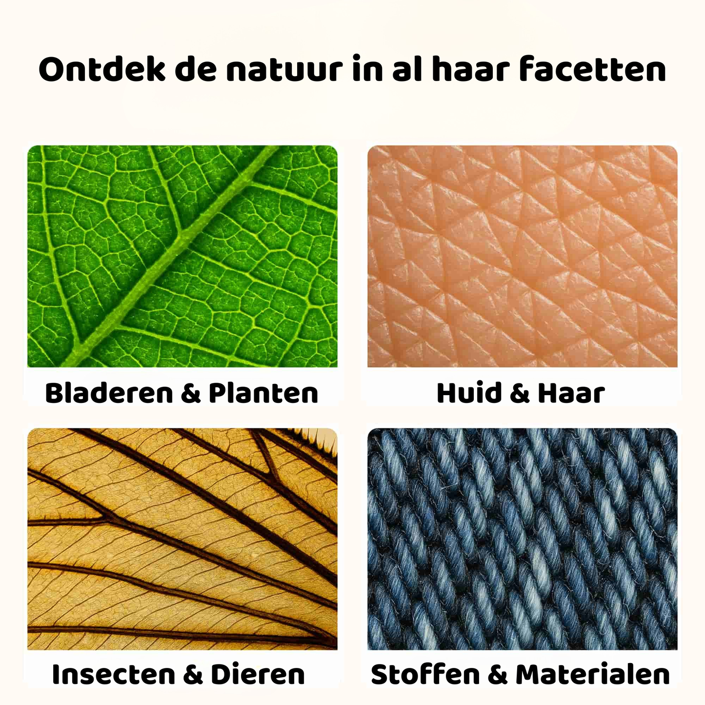 Playbino OntdekScope - Draagbare kindermicroscoop met ingebouwd HD-scherm