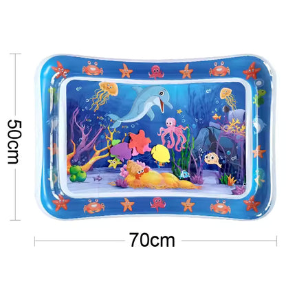 Playbino Baby Watermat – Vulbare Speelmat met Bewegende Zeediertjes