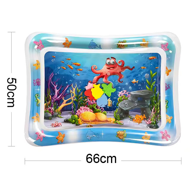 Playbino Baby Watermat – Vulbare Speelmat met Bewegende Zeediertjes
