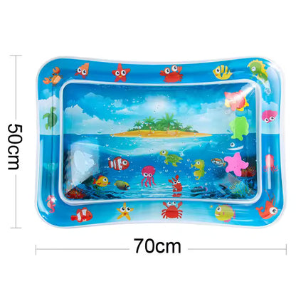 Playbino Baby Watermat – Vulbare Speelmat met Bewegende Zeediertjes
