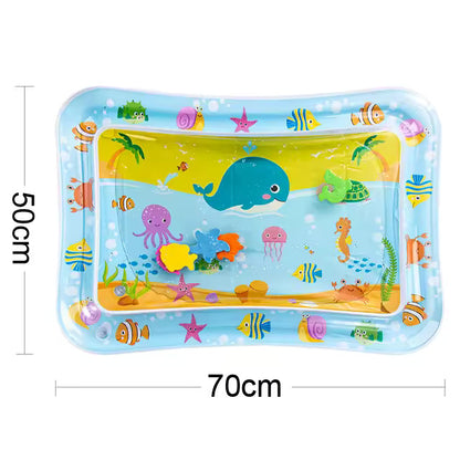 Playbino Baby Watermat – Vulbare Speelmat met Bewegende Zeediertjes