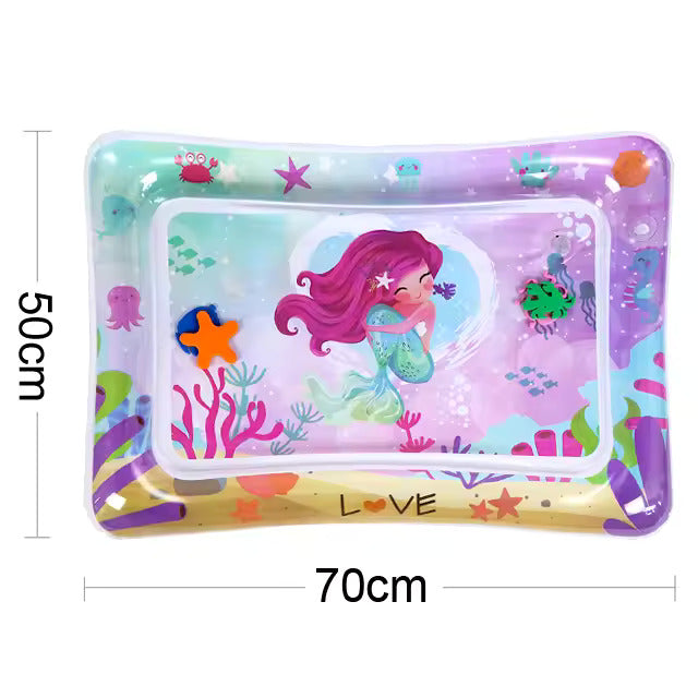 Playbino Baby Watermat – Vulbare Speelmat met Bewegende Zeediertjes