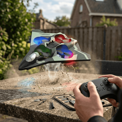 Playbino CloudCruiser Army Editie – RC Vliegtuig Ultra Lichtgewicht & Bestuurbaar