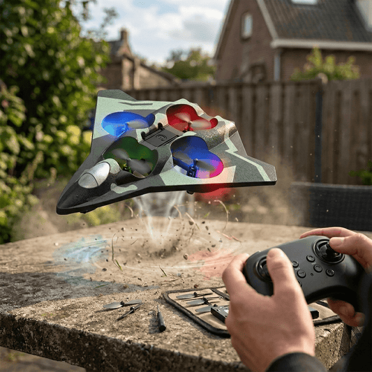 Playbino CloudCruiser Army Editie – RC Vliegtuig Ultra Lichtgewicht & Bestuurbaar