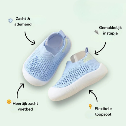 Playbino ComfySteps - Eerste stapjes kinder sneakers met antislip zool