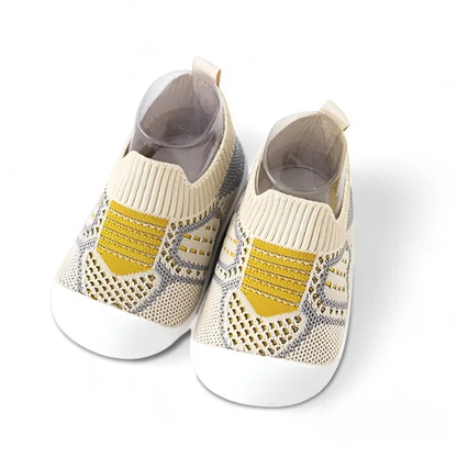 Playbino ComfySteps Print - Antislip Baby Sneakers met vrolijke motiefjes