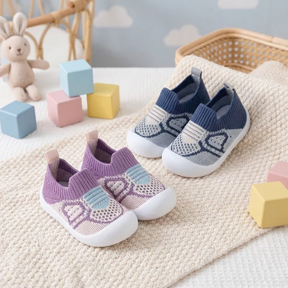 Playbino ComfySteps Print - Antislip Baby Sneakers met vrolijke motiefjes
