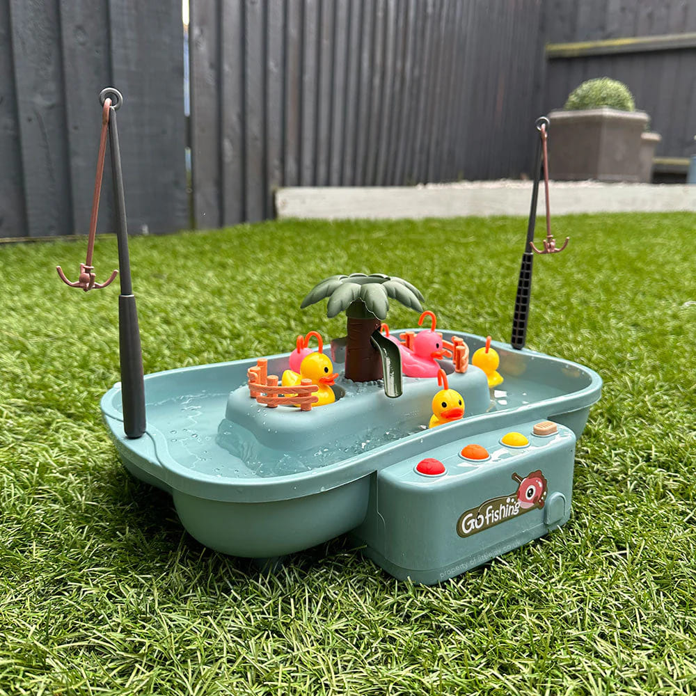Playbino Eendjes Visspel – Vissen met echt stromend water