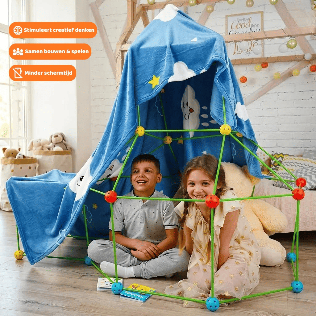 Playbino FortMaster - Avontuurlijk fort bouwpakket - Bouw je eigen fort