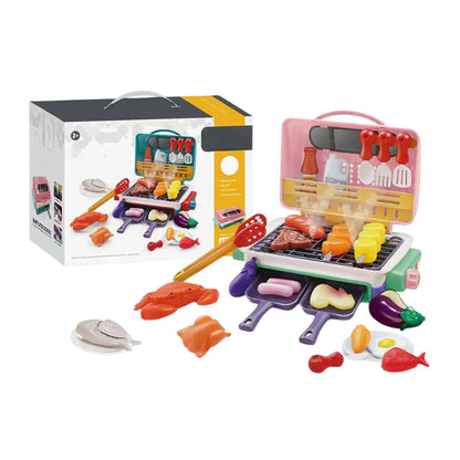 Playbino GrillMaster - Speelgoed Barbecueset met rook- en stoomeffect