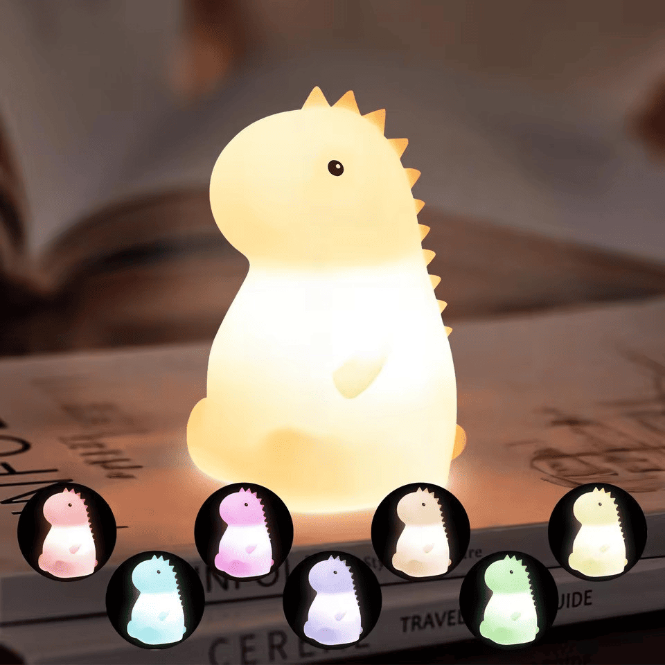 Playbino LumiVriendje - Zacht Siliconen Nachtlampje - 7 Kleuren & Draadloos