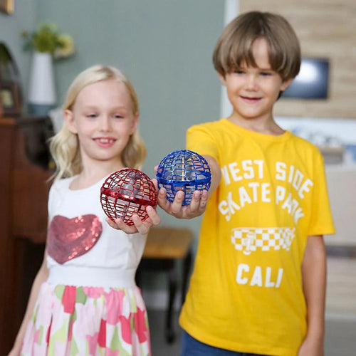Playbino MagicBoemerang - Magische Vliegende Bal & Mini Drone bal met LED