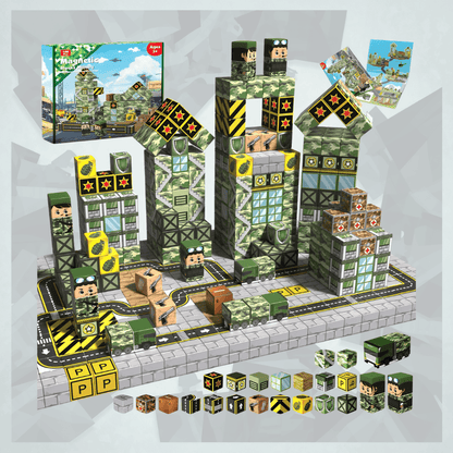 Playbino Magnetische Bouwblokken 100 Stuks Adventure Editie