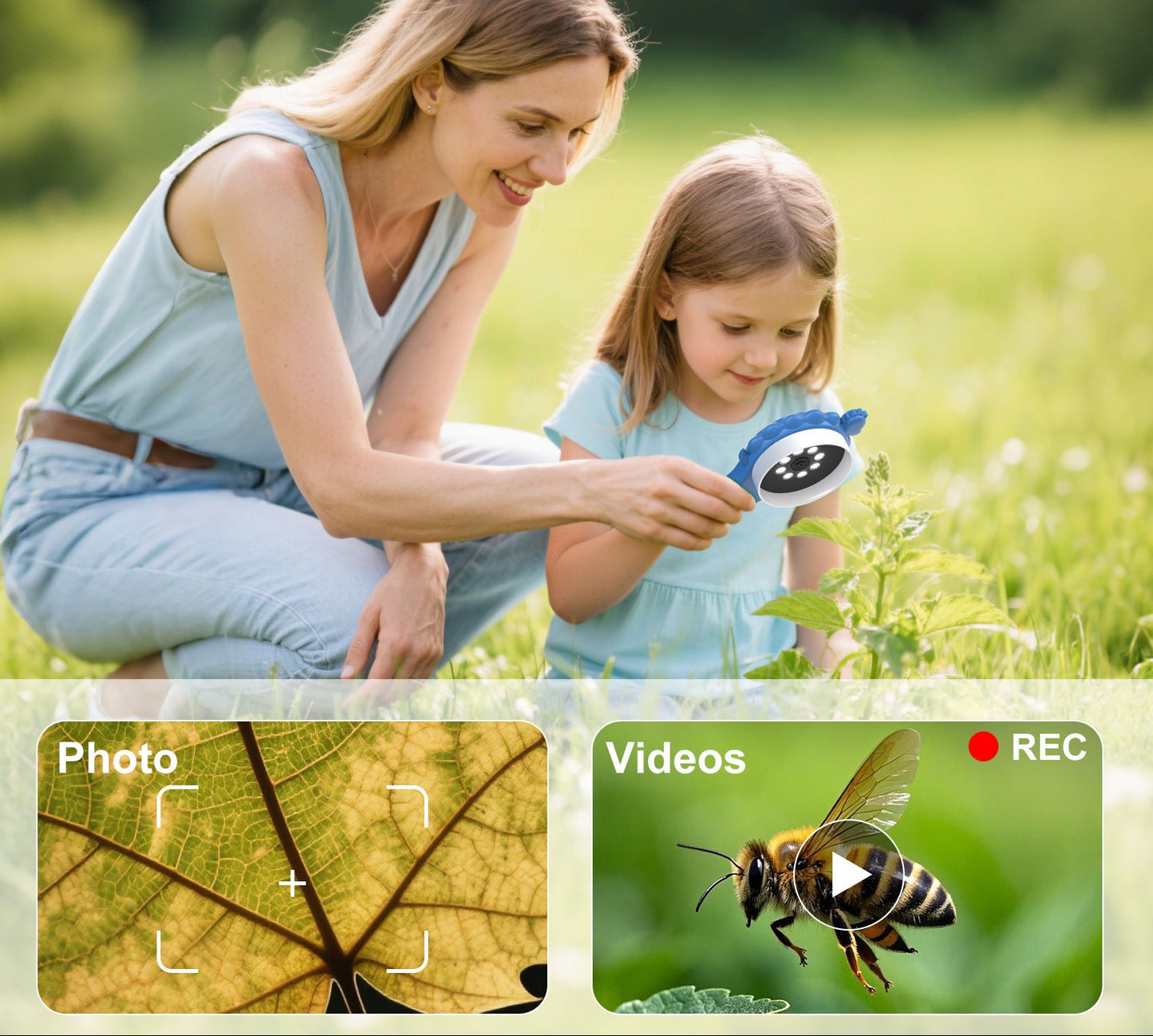 Playbino MicroZoom - Digitale STEM Microscoop met foto functie