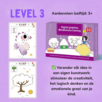 Playbino SchrijfLijn - Spelend leren schrijven - Herbruikbaar oefenboek