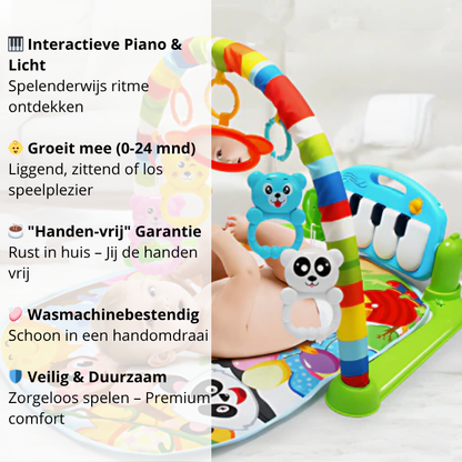Playbino SoundSteps - Muzikale Babygym voor motorische ontwikkeling & ritmegevoel