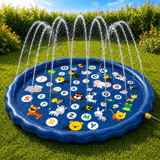 Playbino SpetterMat - Magische waterfontein en watermat