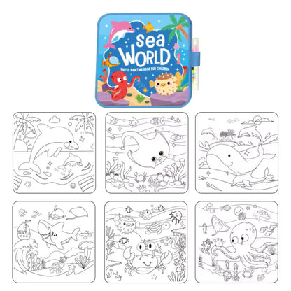 Playbino Waterboek - Magisch kleuren met waterstiften