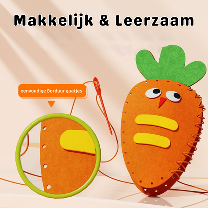 Playbino NaaiCreatie - Complete naaiset voor kinderen – Maak zelf schattige dieren