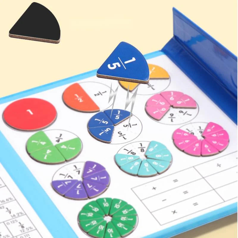 Playbino BreukenMaster - Magnetisch Houten Breukenboek - Breuken leren