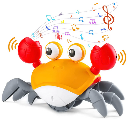 Playbino KruipKrab – Kruipende krab voor tummy time - Stimuleert kruipen