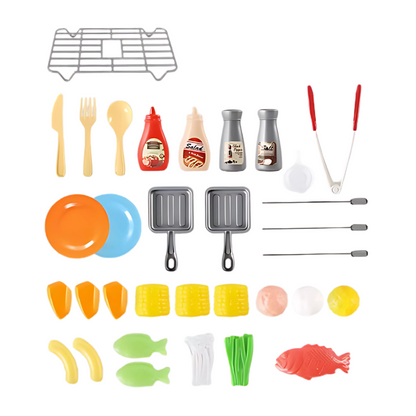 Playbino GrillMaster - Speelgoed Barbecueset met rook- en stoomeffect