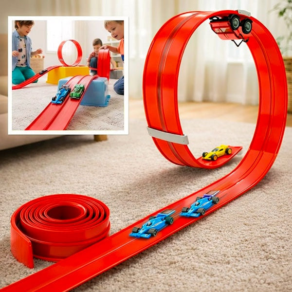 Playbino Flexibaan - Flexibele racebaan voor unieke parcoursen