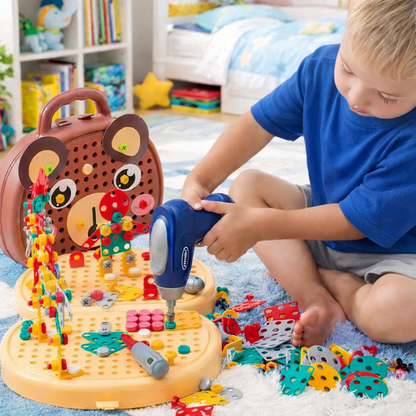 Playbino BuildMaster - Montessori bouwkoffer voor kinderen