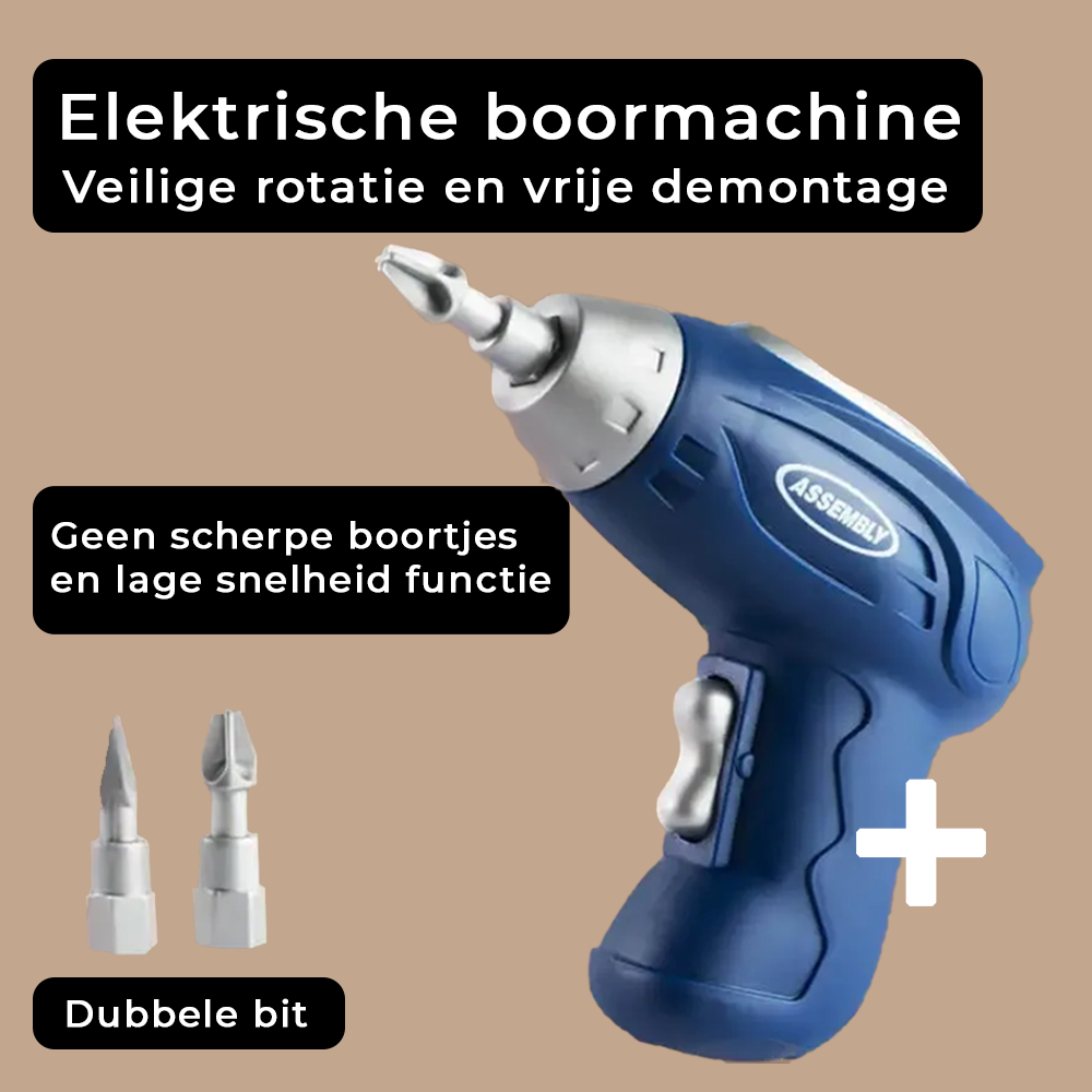 Playbino BuildMaster - Montessori bouwkoffer voor kinderen