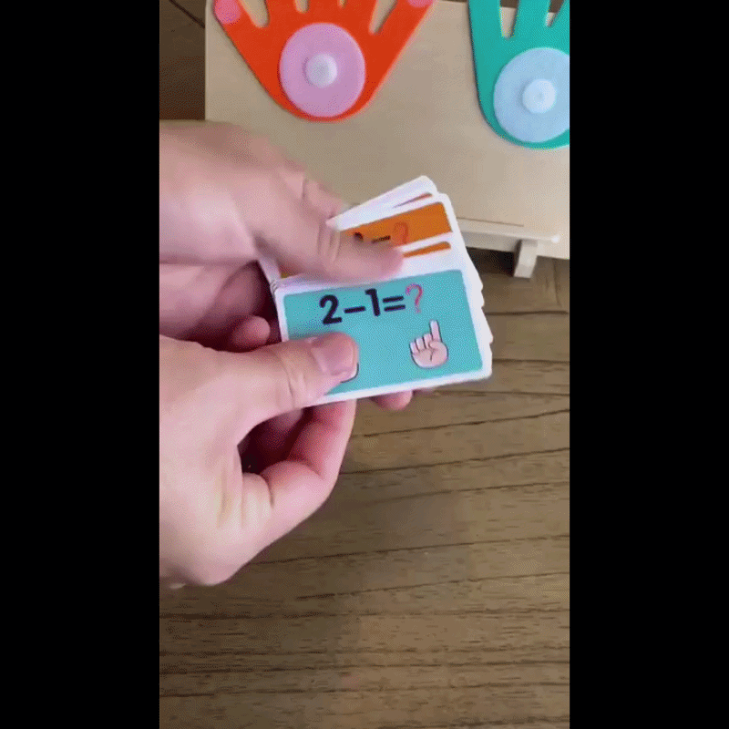 Playbino VingerTeller - Montessori telspel voor visueel cijfers leren