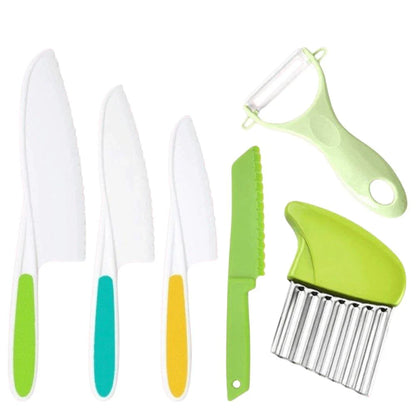 Playbino Kleine Chef Set - Kindvriendelijke kookset met veilige hulpmiddelen