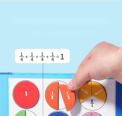 Playbino BreukenMaster - Magnetisch Houten Breukenboek - Breuken leren