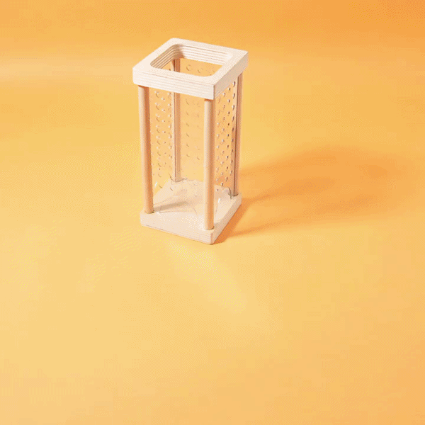 Playbino StokToren - Montessori Balansspel van Hout – Leerzaam Stapelspel met Dobbelsteen